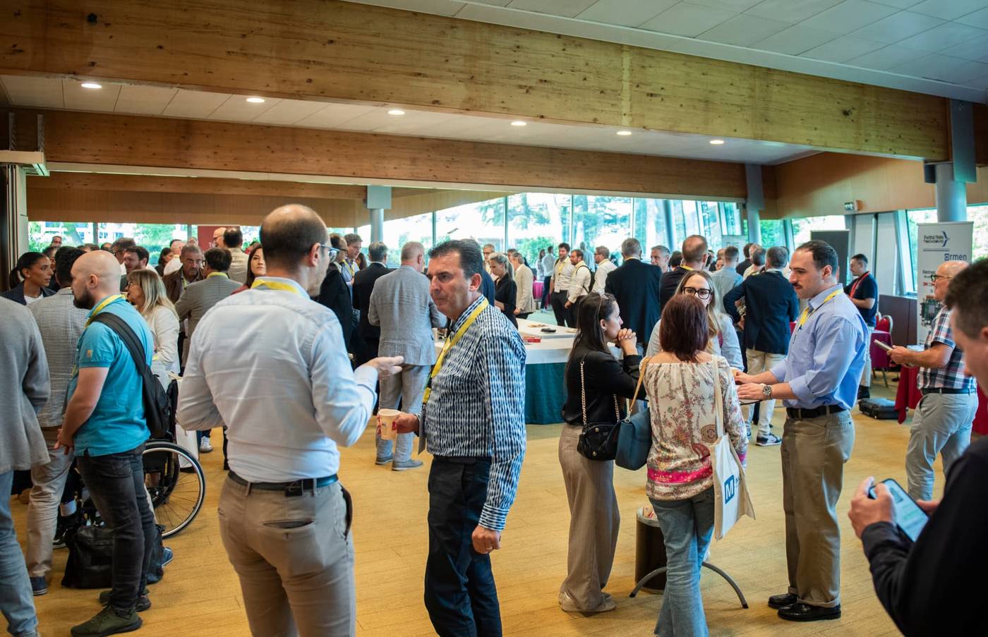 Momento di networking tra i partecipanti